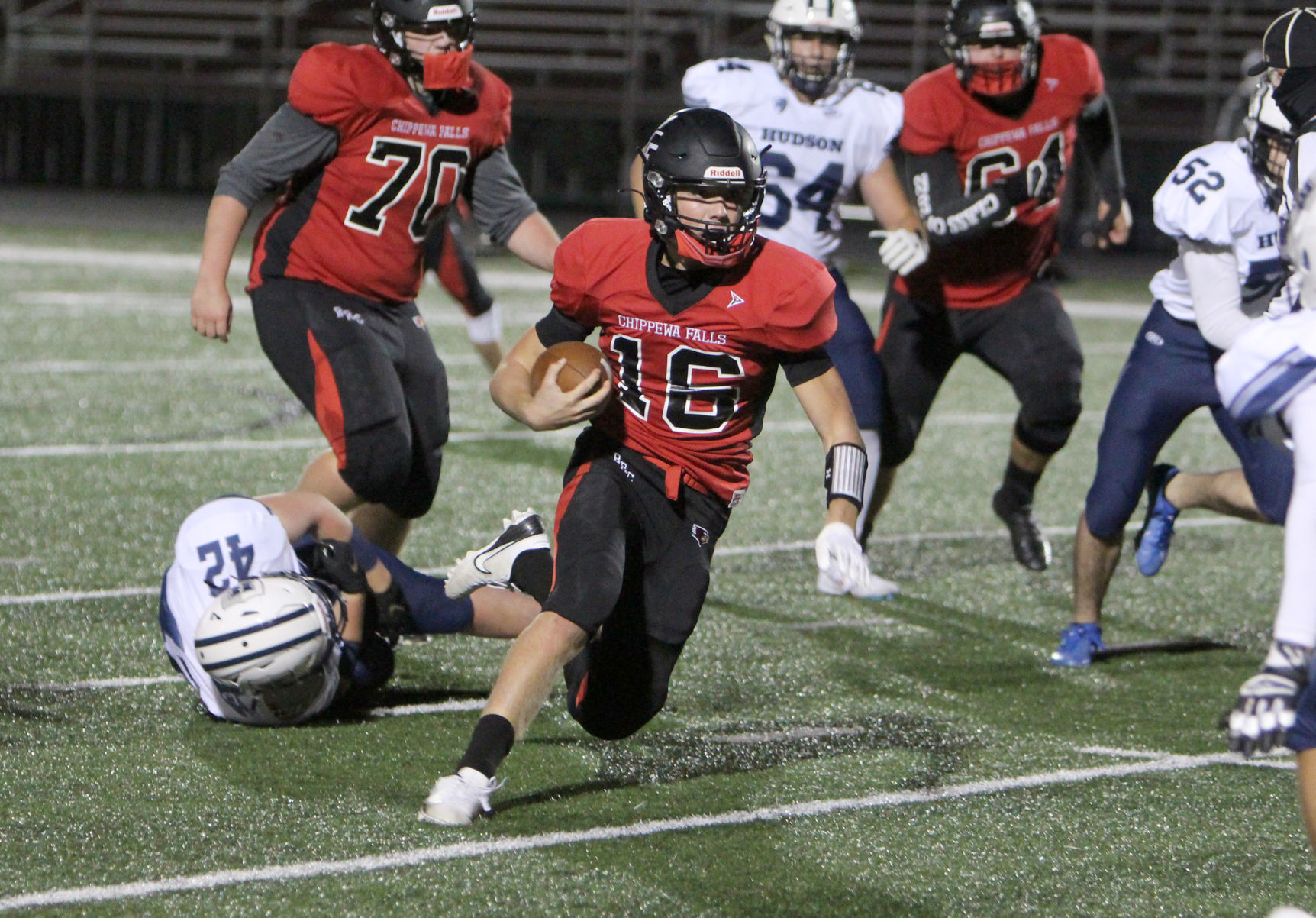 Hudson at Chi-Hi football 10-2-20